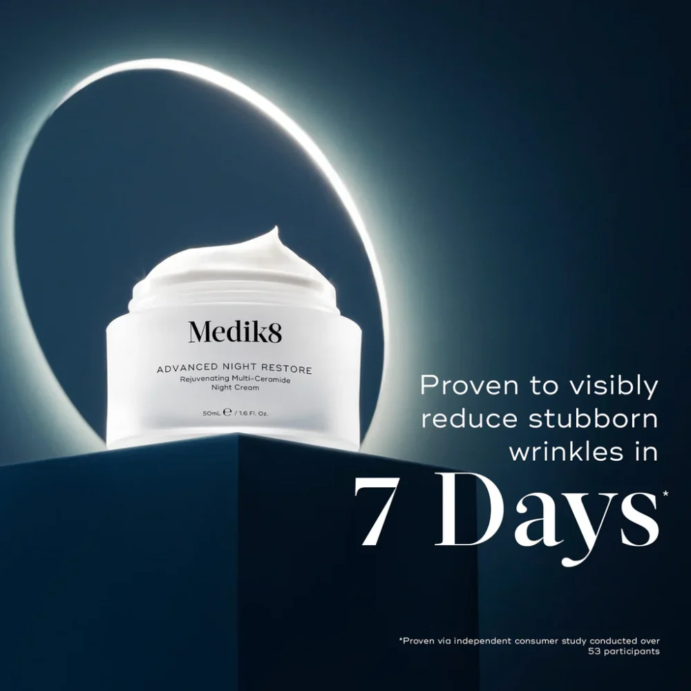 Medik8 Advanced Night Restore Proven Results in 7 Days