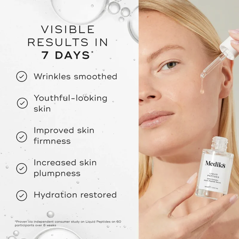 Medik8 Liquid Peptides - Benefits