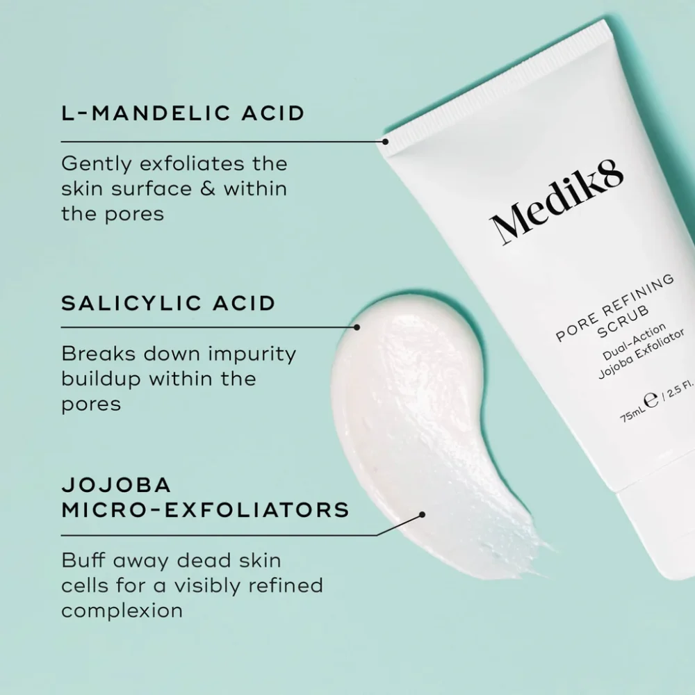 Medik8 Pore Refining Scrub - Benefits