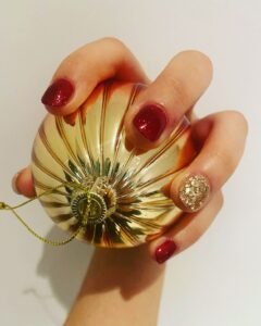 Winter Nails for Christmas - by Love Pure Beauty Suffolk